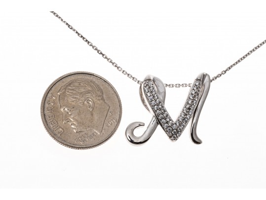 Sterling Silver Whimsical Script 