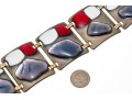 Kay Denning Wide Link Fashionable Bracelet
