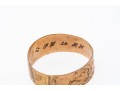 Antique 14K Band Style Ring With Engraved Designs