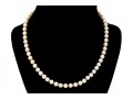 Simple 14K And Strung Pearl Necklace