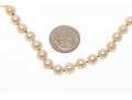 Simple 14K And Strung Pearl Necklace