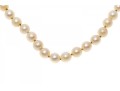 Simple 14K And Strung Pearl Necklace