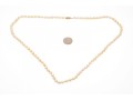 Simple 14K And Strung Pearl Necklace