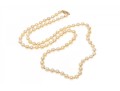 Simple 14K And Strung Pearl Necklace