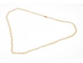 Simple 14K And Strung Pearl Necklace