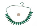 Collection Of Green And White Cubic Zirconia Fashion Jewelry