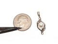 Single Cultured Pearl 14K White Gold Pendant With Diamond Accents
