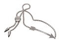 Slender Arrow Charm Bracelet