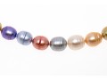 Honora Cultured Freshwater Pearl Necklace And Earring Set, Multi Tones, Boxed