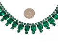 Collection Of Green And White Cubic Zirconia Fashion Jewelry