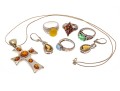 Collection Of Colorful Sterling Silver And Gemstone Jewelry