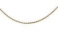 10K Twist Chain Necklace