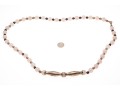 Sterling Silver Fabulous Rose Quartz Opera Length Necklace