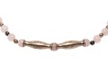 Sterling Silver Fabulous Rose Quartz Opera Length Necklace
