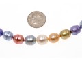 Honora Cultured Freshwater Pearl Necklace And Earring Set, Multi Tones, Boxed