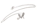 Sterling Silver Whimsical Script 