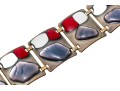 Kay Denning Wide Link Fashionable Bracelet