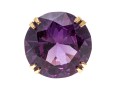 14K Synthetic Purple Sapphire Ring, Size 5.75-