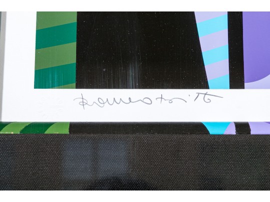 Romero Britto Limited Edition Abstract Lithograph 