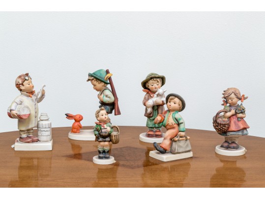 Collection Of Six German Hummels