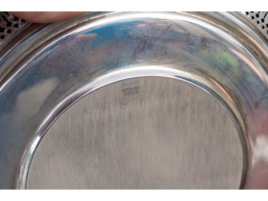 Collection Of Five Sterling Silver Trays/dishes 18.900 OZT 