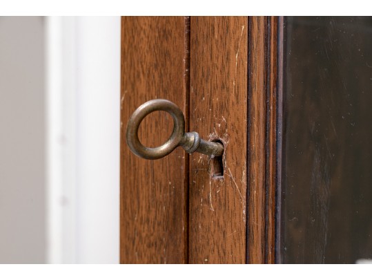 Mahogany Curio Cabinet