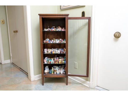 Mahogany Curio Cabinet