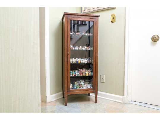 Mahogany Curio Cabinet