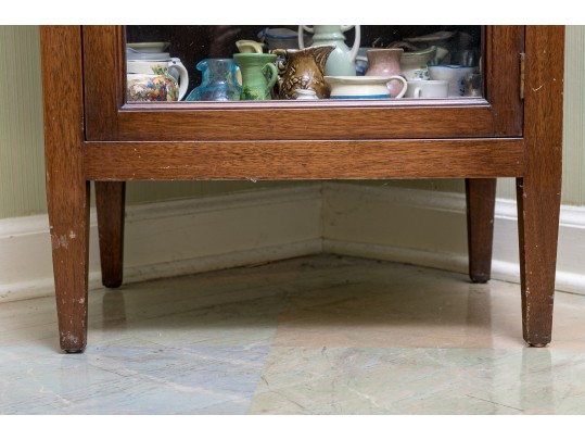 Mahogany Curio Cabinet