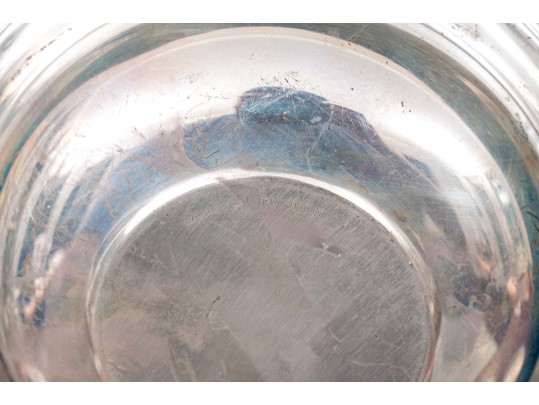 Collection Of Five Sterling Silver Trays/dishes 18.900 OZT 