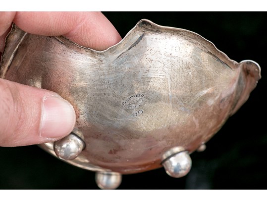 Sciarrotta And Reed & Barton Sterling Silver Trays 8.960 OZT 