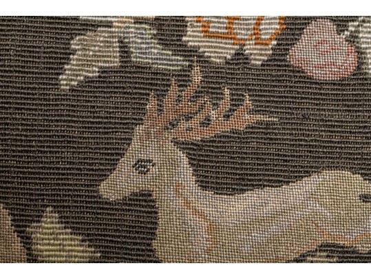 Three 21” Needlepoint Pillows
