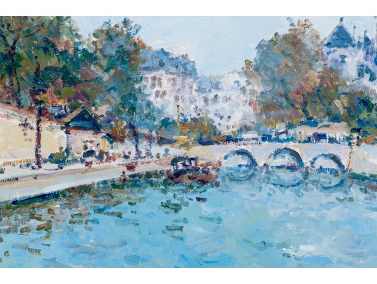 Dubord, Jean-Pierre (French, 1949 ). Oil On Canvas 