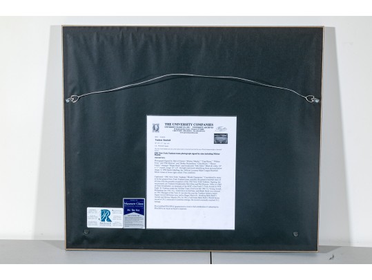 1961, New York Yankees World Champions Team Photograph, Signed By 9 Players Including Mickey Mantle