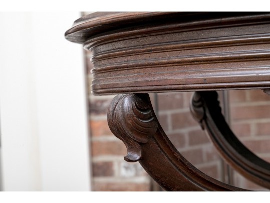 Fabulous 19th Century American Carved Parlor Table