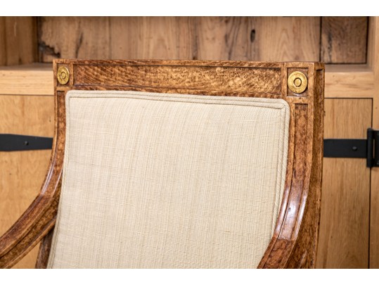 Upholsterd Open-Armchair