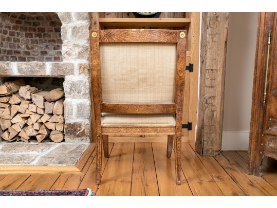 Upholsterd Open-Armchair