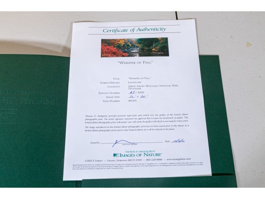 Thomas D. Mangelsen Images Of Nature Series Colored Photograph