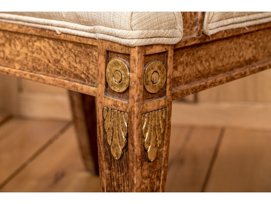 Upholsterd Open-Armchair