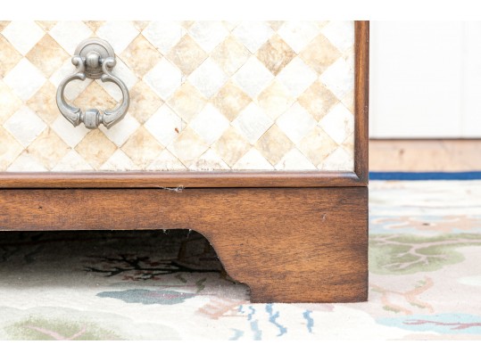 Contemporary Butler Specialty Co. Chest With Shell  Inlaid Drawers
