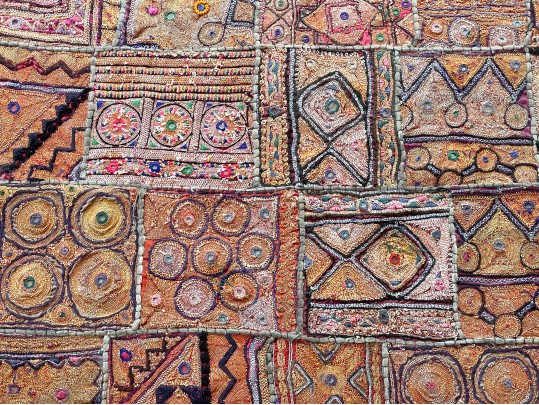 Stirking Indian Banjara Embroidered Tapestry