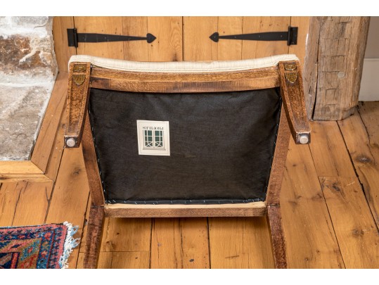 Upholsterd Open-Armchair