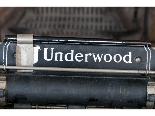 Underwood Typewriter Co. Inc Typewriter