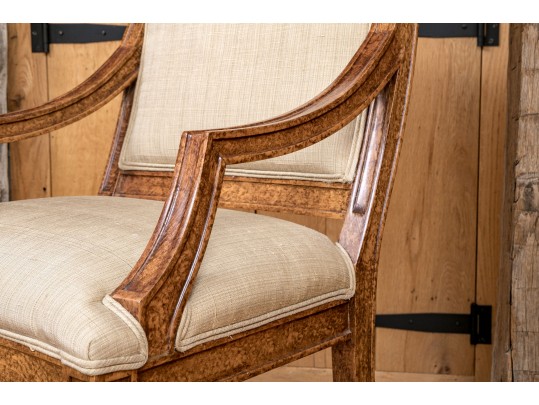 Upholsterd Open-Armchair