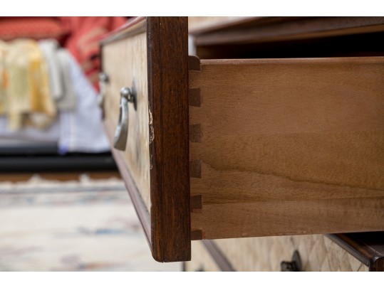Contemporary Butler Specialty Co. Chest With Shell  Inlaid Drawers