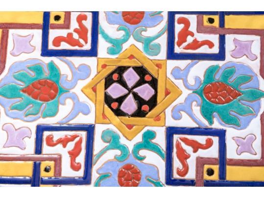 Spanish Fajalauza Pottery Wall Hanging Plates