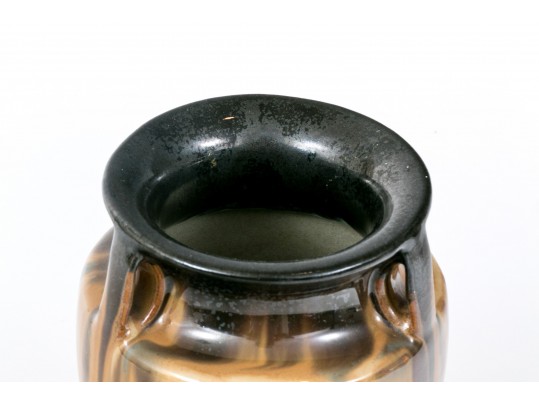 Fulper Art Pottery Triple-Handled Vase