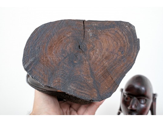Four Elaborately Carved African Sculpture Figures