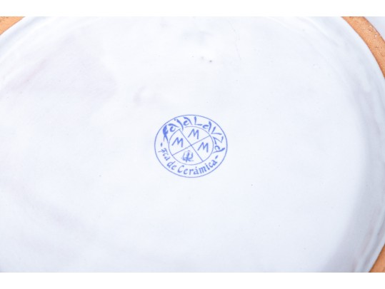 Spanish Fajalauza Pottery Wall Hanging Plates