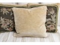 Three 21” Needlepoint Pillows